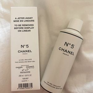 Chanel No. 5 limited edition sparkling body gel